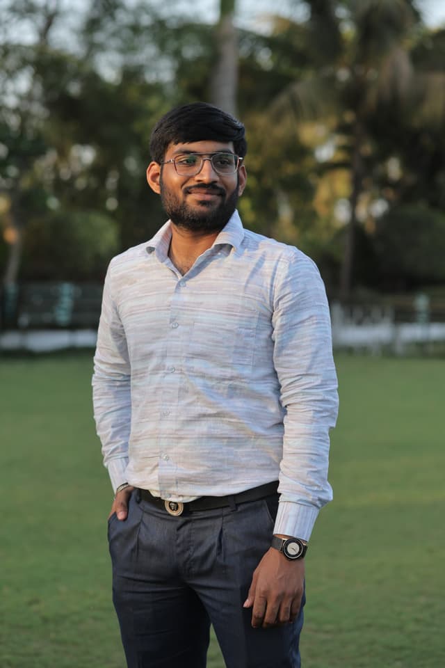 Team member Akash Dholiya