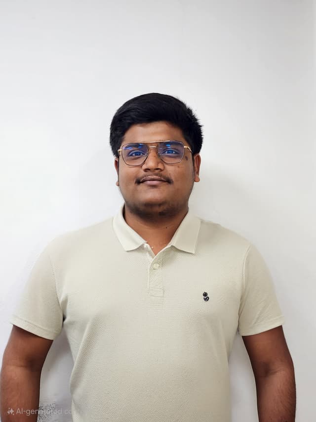 Team member Vishal Variya