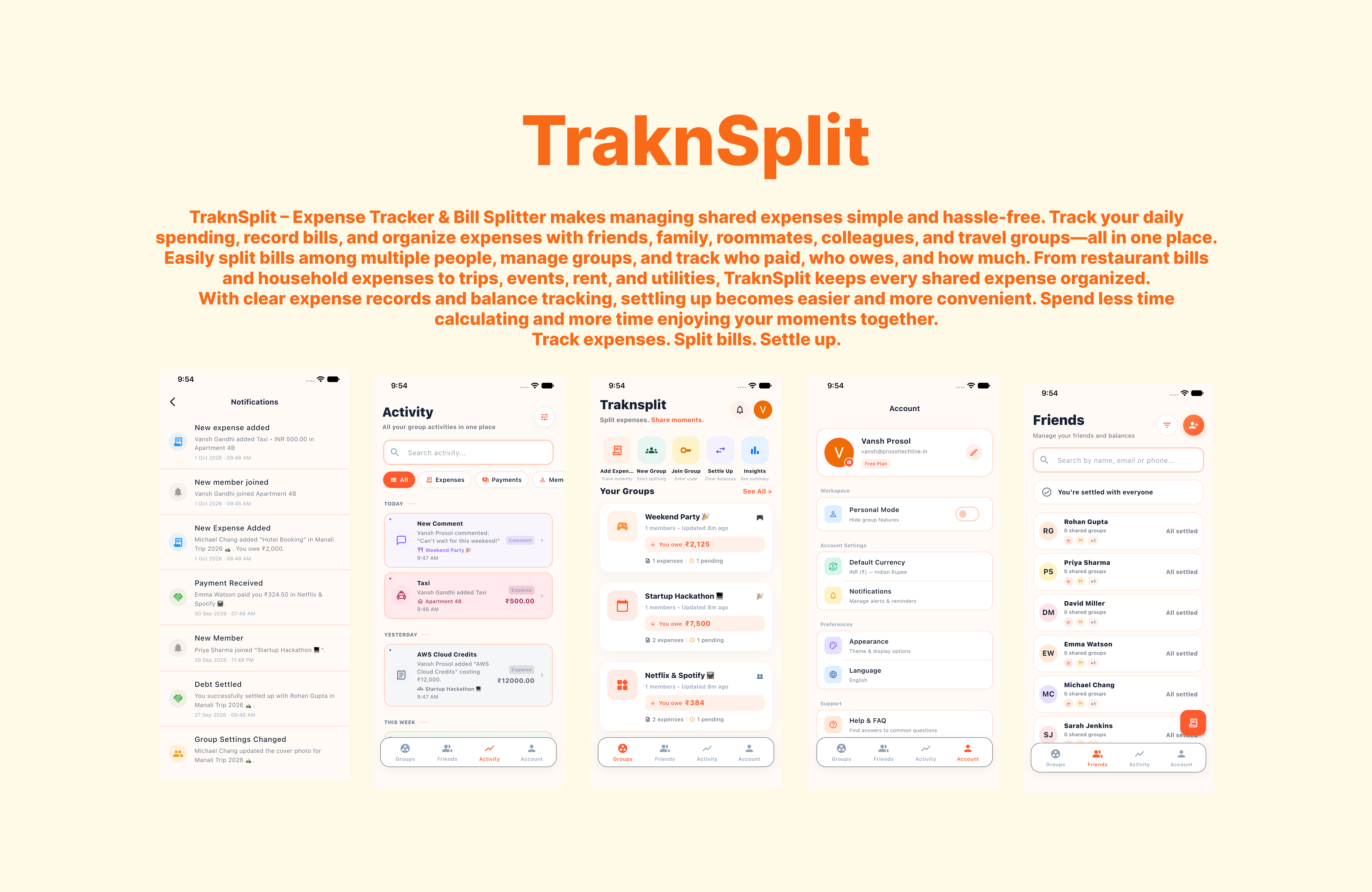 TraknSplit project cover